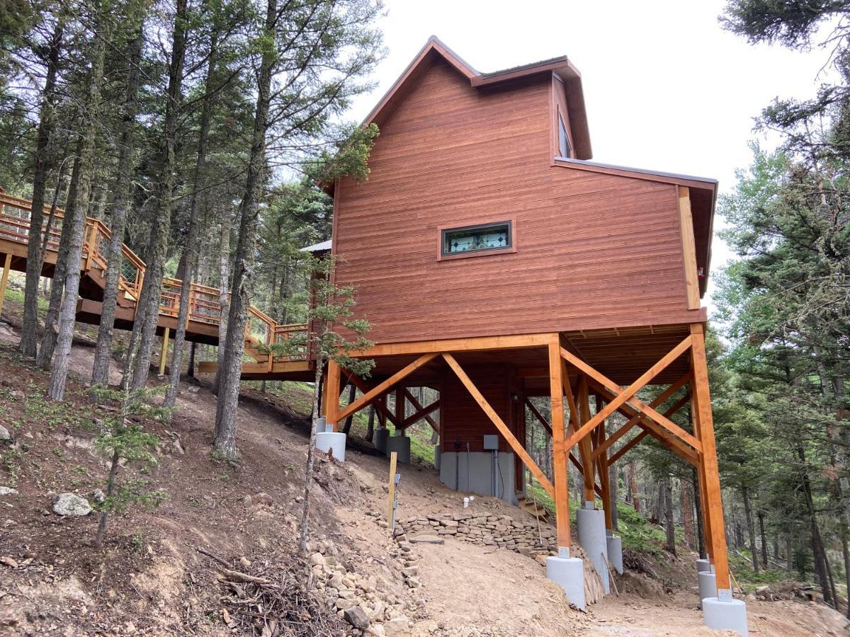 Bed and Breakfast Ridgewalk Treehouse Angel Fire Exterior foto