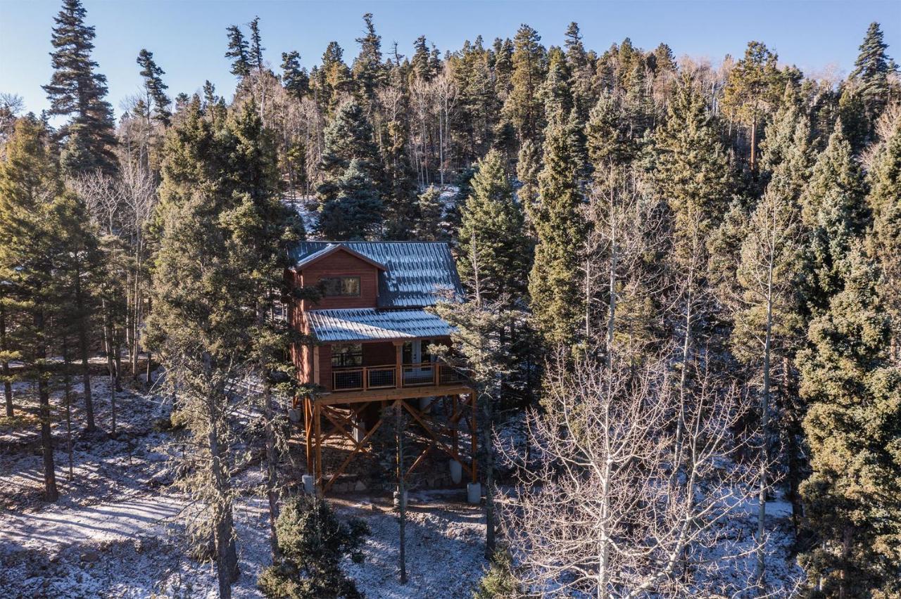 Bed and Breakfast Ridgewalk Treehouse Angel Fire Exterior foto